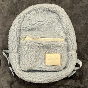 Herschel Supply Co. Nova Sherpa Fleece Mini Backpack Baby Blue